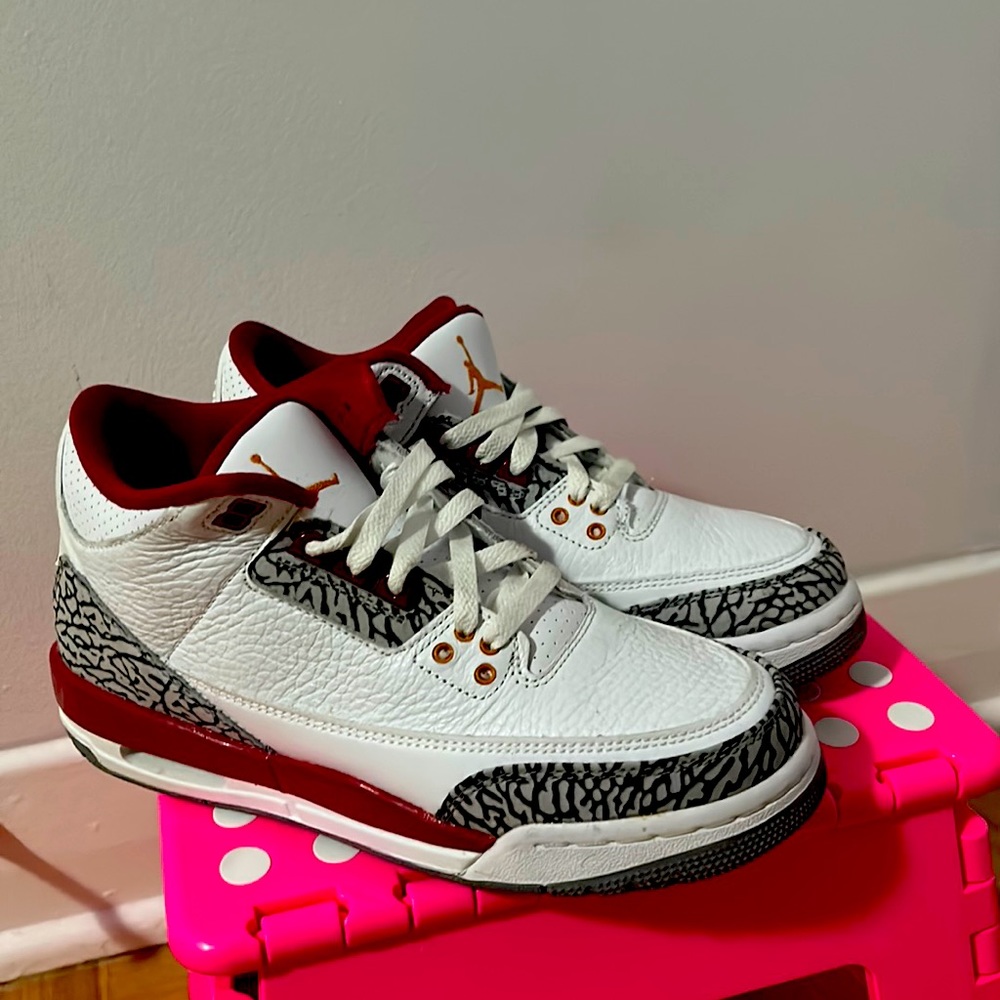 The Air Jordan 3 Cardinal Red